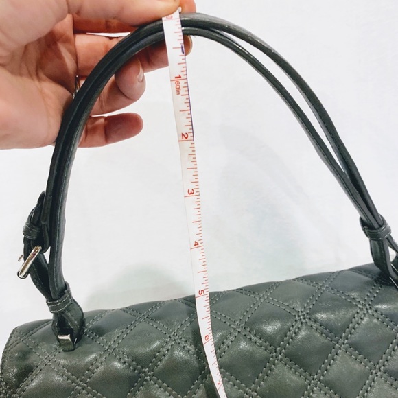 Brooks Brothers Lambskin Leather Flap Quilted Bag - Picture 6 of 8